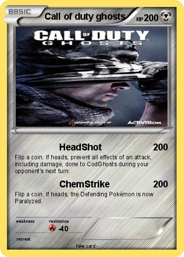 Pokemon Call of duty ghosts