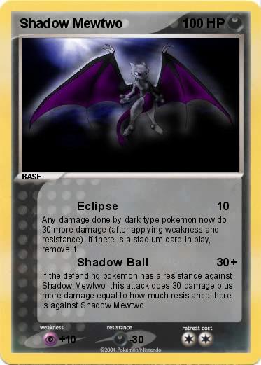 Pokemon Shadow Mewtwo