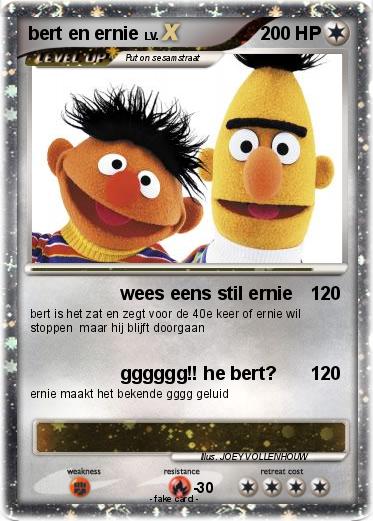 Pokemon bert en ernie