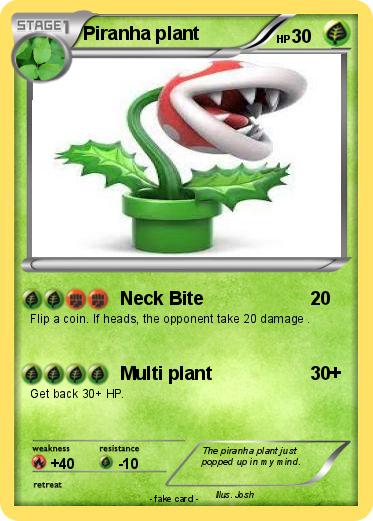 Pokemon Piranha plant