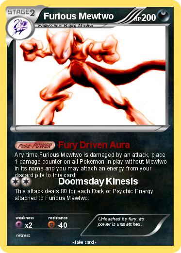 Pokemon Furious Mewtwo