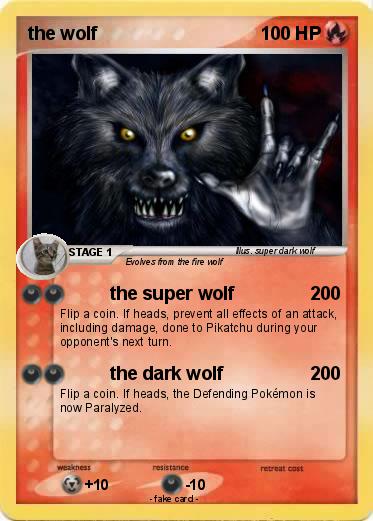 Pokemon the wolf