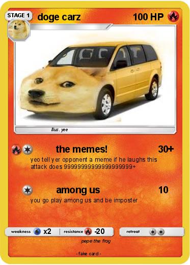 Pokemon doge carz
