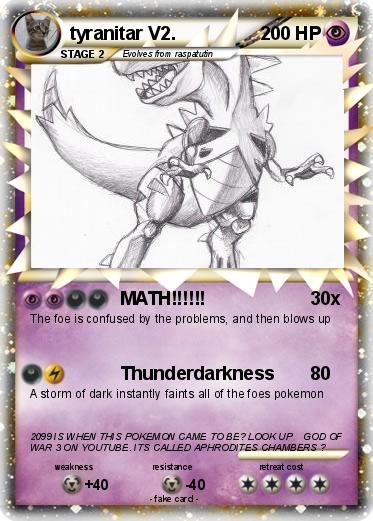 Pokemon tyranitar V2.