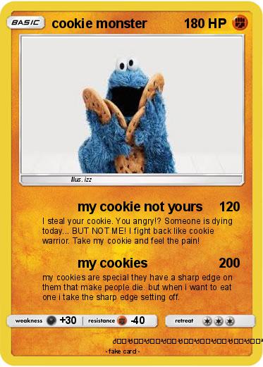 Pokemon cookie monster