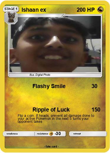 Pokemon Ishaan ex
