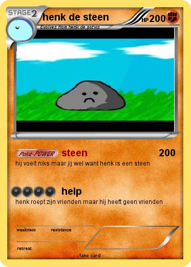 Pokemon henk de steen