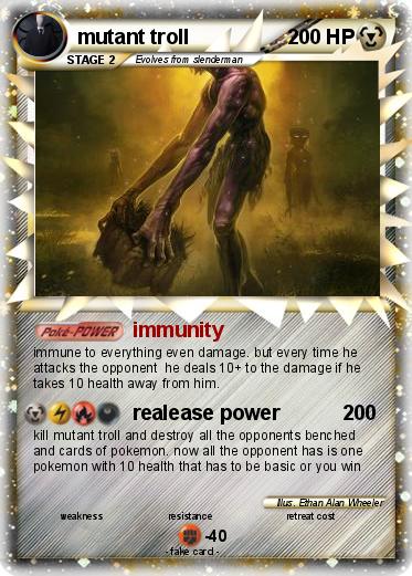 Pokemon mutant troll