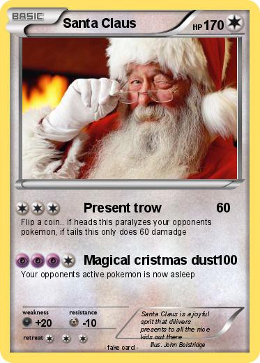 Pokemon Santa Claus