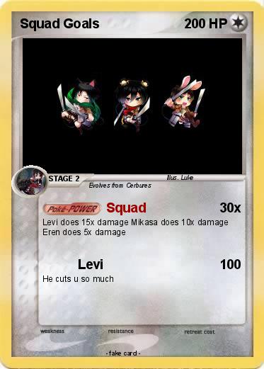 Pokemon Squad Goals