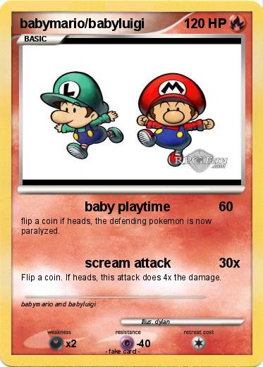 Pokemon babymario/babyluigi