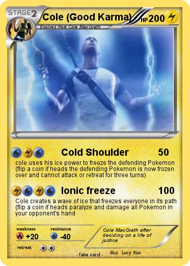 Pokemon Cole (Good Karma)