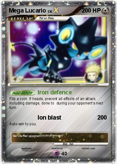Pokemon Mega Lucario