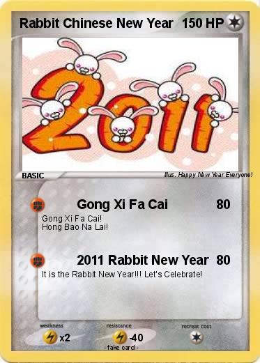 Pokemon Rabbit Chinese New Year