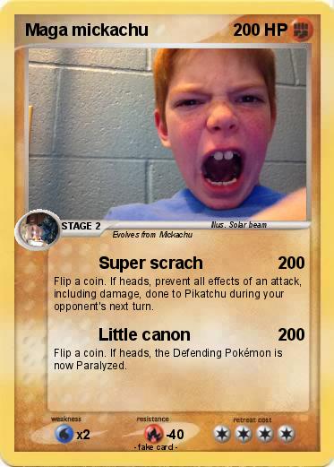 Pokemon Maga mickachu