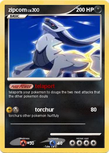Pokemon zipcom