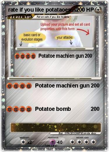 Pokemon rate if you like potataoes
