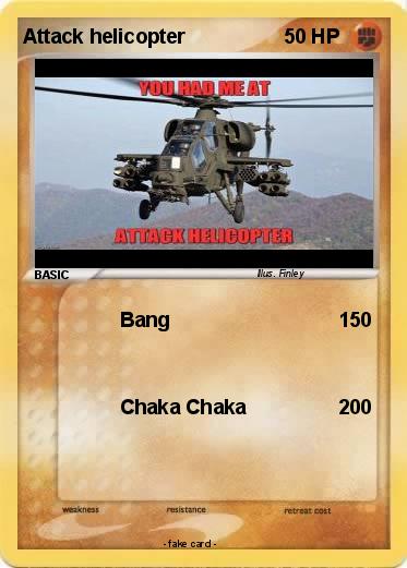Pokemon Attack helicopter