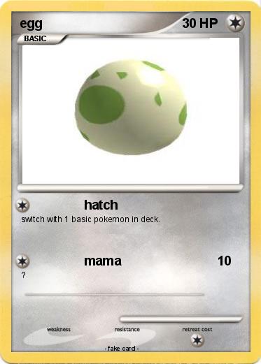 Pokemon egg