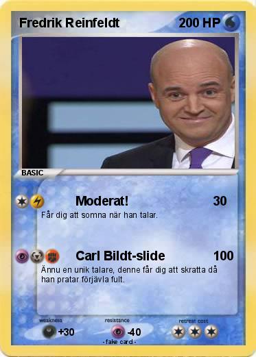 Pokemon Fredrik Reinfeldt