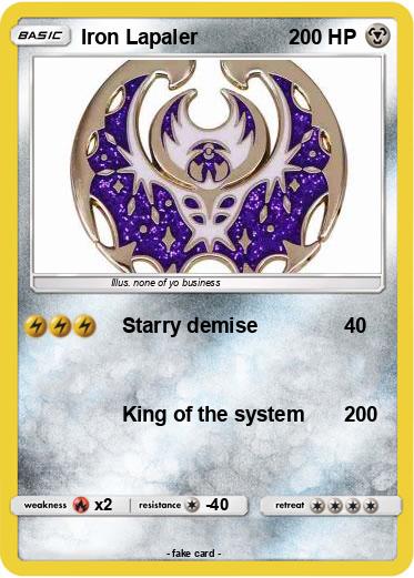 Pokemon Iron Lapaler