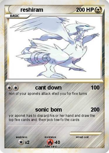 Pokemon reshiram