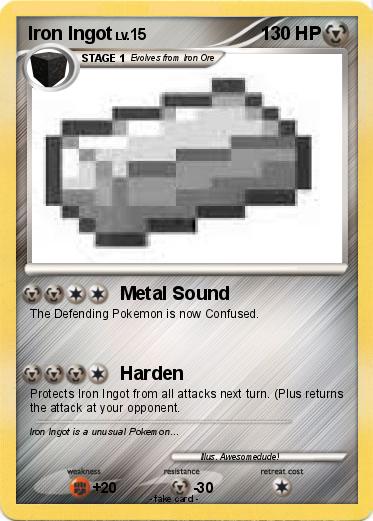 Pokemon Iron Ingot