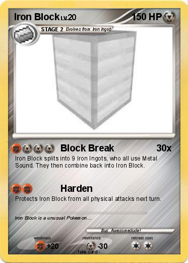 Pokemon Iron Block