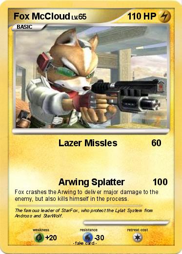 Pokemon Fox McCloud