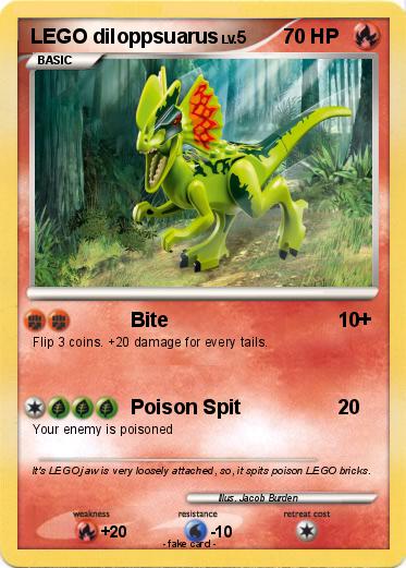 Pokemon LEGO diloppsuarus