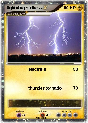 Pokemon lightning strike