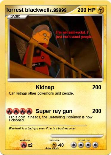 Pokemon forrest blackwell