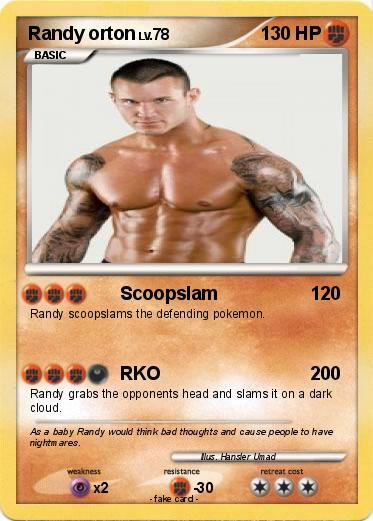 Pokemon Randy orton