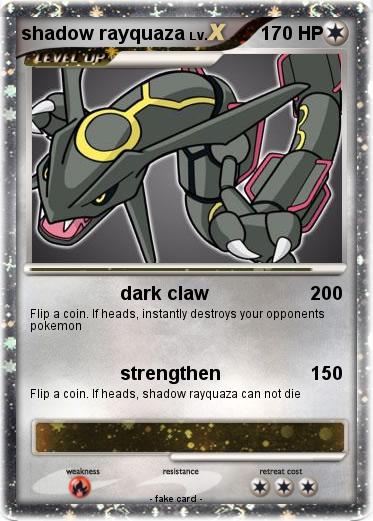 Pokemon shadow rayquaza