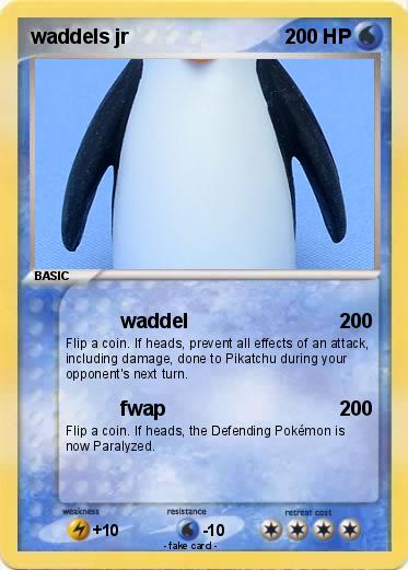 Pokemon waddels jr
