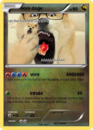 Pokemon vore doge