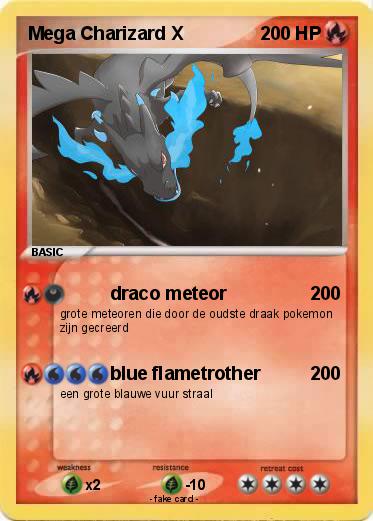 Pokemon Mega Charizard X