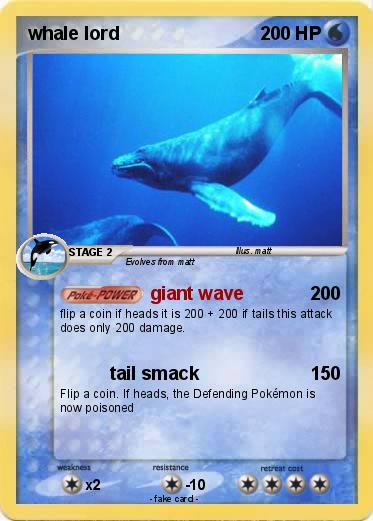 Pokemon whale lord