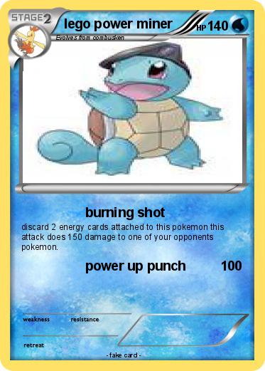 Pokemon lego power miner