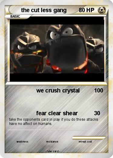 Pokemon the cut less gang