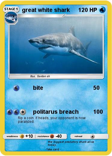 Pokemon great white shark
