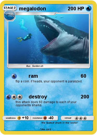 Pokemon megalodon