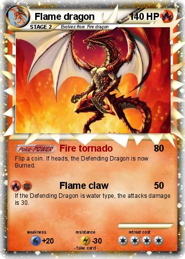 Pokemon Flame dragon