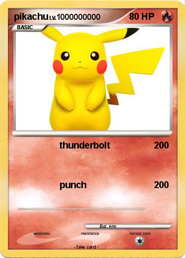 Pokemon pikachu