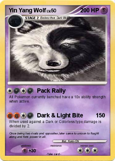 Pokemon Yin Yang Wolf