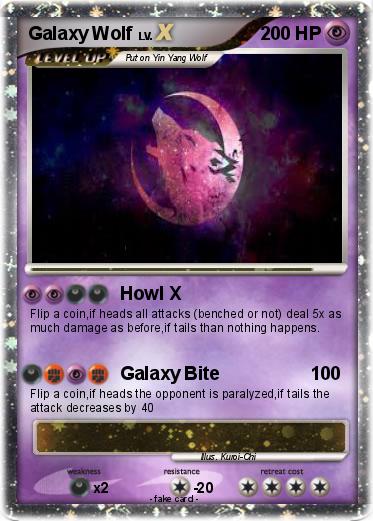 Pokemon Galaxy Wolf