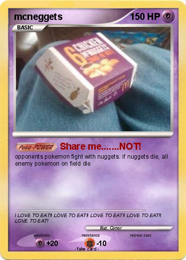 Pokemon mcneggets