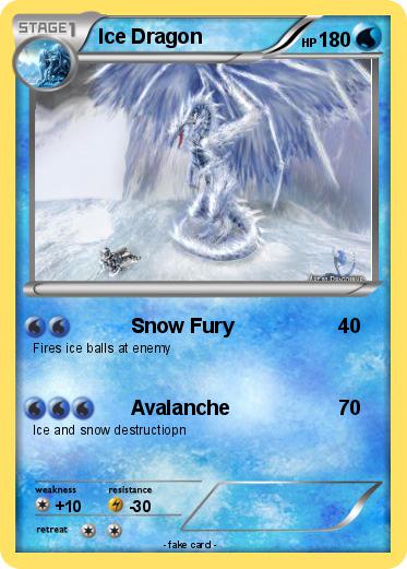 Pokemon Ice Dragon