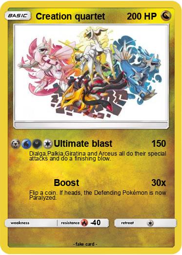 Pokemon Creation quartet