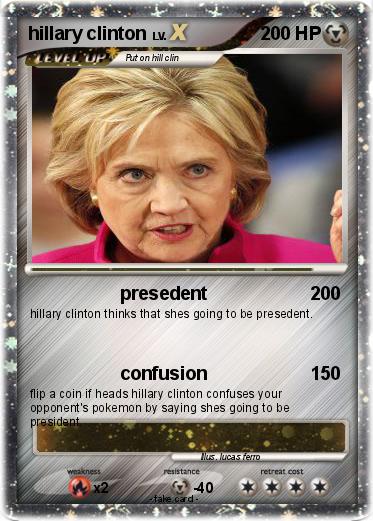 Pokemon hillary clinton